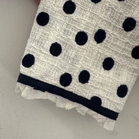 J. Crew Black and White Polka Dot Blazer - Picture 3 of 6